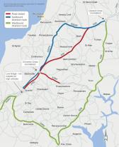 diversion routes during this weekend’s A30/A390 closure (Image: Supplied)